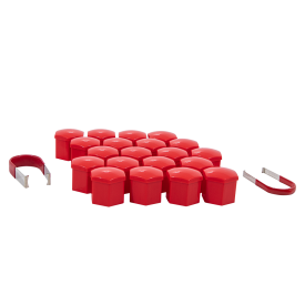 21MM HEX CAP SET RED CLAM