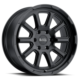 Black Rhino BK Chase  Matte Black /  (18"x9.5", 5x139.7 Bolt Pattern, +mm Offset, 78.1mm Hub)   