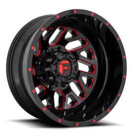 Triton Dually D656 Gloss Black / Red Tinted Clear
