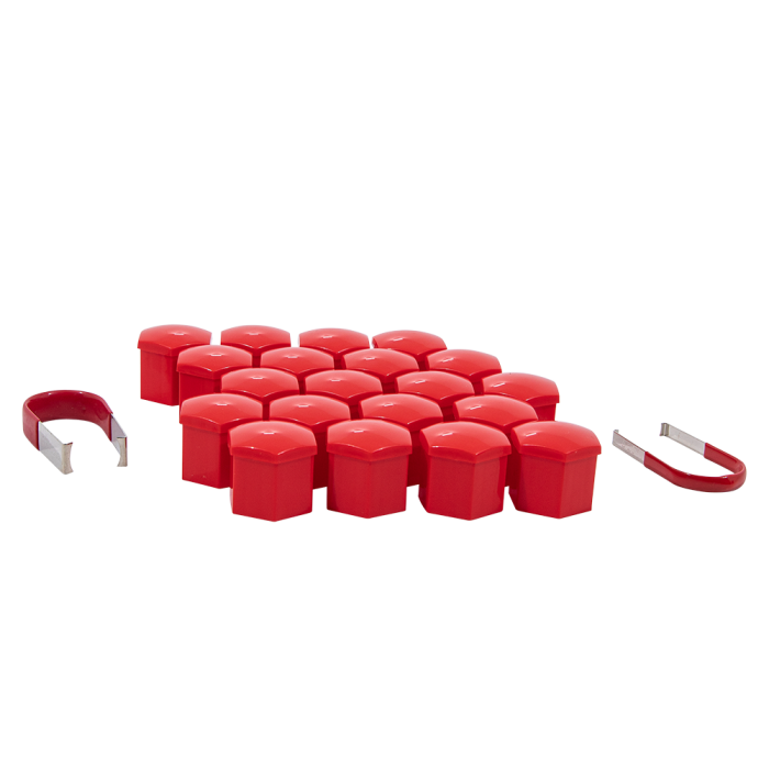 21MM HEX CAP SET RED CLAM