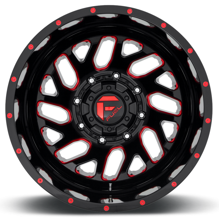 Triton Dually D656 Gloss Black / Red Tinted Clear